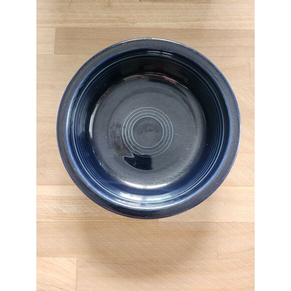 Fiestaware Cobalt Blue 6.75" Bowl HLC Homer Laughlin Fiesta - Picture 1 of 5